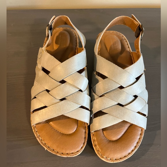 Born Laila Braided Leather Sandals - Picture 2 of 10